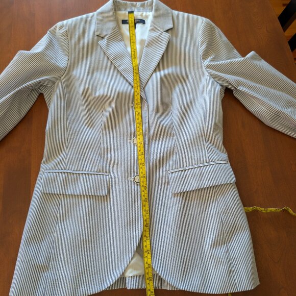 Brooks Brothers Stellita Fit Seersucker Blazer - Picture 12 of 13